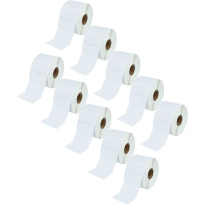 Vhbw - 10x Thermal Transfer Label Roll 25.4mm x 50.8mm (1300 Label) compatible with Citizen CLP7201, CLP-621 Label Maker Vhbw - 10x Thermal Transfer Label Roll 25.4mm x 50.8mm (1300 Label) compatible with Citizen CLP7201, CLP-621 Label Maker
