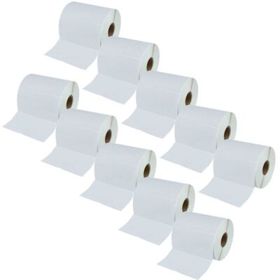 Vhbw - 10x Thermal Transfer Label Roll 50.8mm x 101.6mm (750 Label) compatible with Citizen CLP7202 Label Maker White Vhbw - 10x Thermal Transfer Label Roll 50.8mm x 101.6mm (750 Label) compatible with Citizen CLP7202 Label Maker White