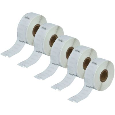 Vhbw - 5x Label Roll 25mm x 54mm (500 Label) compatible with Seiko Smart Label Printer SLP120, SLP200, SLP220 Label Maker Vhbw - 5x Label Roll 25mm x 54mm (500 Label) compatible with Seiko Smart Label Printer SLP120, SLP200, SLP220 Label Maker