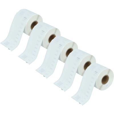 Vhbw - 5x Label Roll 54mm x 101mm (220 Label) Replacement for Dymo 99014 for Label Maker Vhbw - 5x Label Roll 54mm x 101mm (220 Label) Replacement for Dymo 99014 for Label Maker