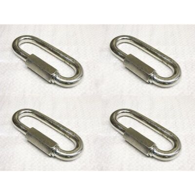 SECUREFIX DIRECT X4 16MM Galvanised Long Series Quick Link - Rope Secure Attach Galv Maillon SECUREFIX DIRECT X4 16MM Galvanised Long Series Quick Link - Rope Secure Attach Galv Maillon