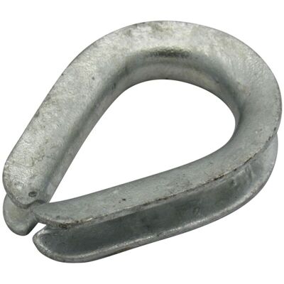 Securefix Direct - x4 7/8' us Fed Wire Rope Thimbles - 22MM FF-T276B Type 3 Galvanised Securefix Direct - x4 7/8' us Fed Wire Rope Thimbles - 22MM FF-T276B Type 3 Galvanised