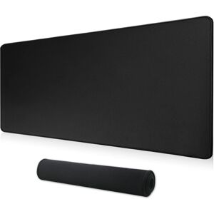 Alwaysh - Large Mouse Pad for Keyboard Desk Mouse Mat Smooth Surface and Non-Slip Rubber Base Soft Cloth Mouse Pad xxl 60 x 30 x 0.3 cm, Black Alwaysh - Large Mouse Pad for Keyboard Desk Mouse Mat Smooth Surface and Non-Slip Rubber Base Soft Cloth Mouse Pad xxl 60 x 30 x 0.3 cm, Black