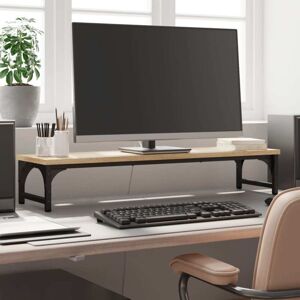 Vidaxl - Monitor Stand Sonoma Oak 85x23x15.5 cm Engineered Wood Vidaxl - Monitor Stand Sonoma Oak 85x23x15.5 cm Engineered Wood
