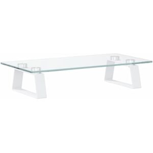 vidaXL Model 56640 - White Monitor Stand 40x20x8 cm - Monitor Stand vidaXL Model 56640 - White Monitor Stand 40x20x8 cm - Monitor Stand