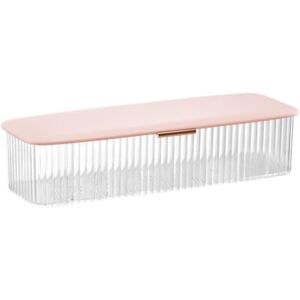 CCYKXA Data cable storage box, desk organizer, with lid, disposable contact lens dispenser, clear plastic box for all lens brands CCYKXA Data cable storage box, desk organizer, with lid, disposable contact lens dispenser, clear plastic box for all lens brands