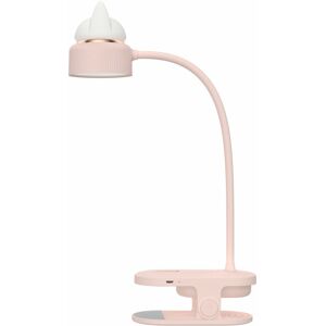 Denuotop - Flexible clip lamp with Night Light/With usb Rechargeable Battery/LED Reading Light & Reading Lamp - Pink