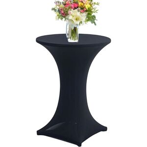 Denuotop - Garden Table - Extendable Table Cover 2pcs - 60X110 - Black