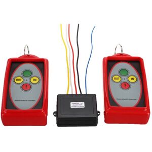 Tlily - 12V-24V 433MHz Digital Wireless Winches Remote Control Recovery Kit for suv Off-Roads Trucks
