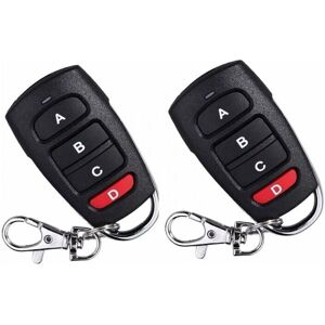2-pack YMYNY 433 MHz universal replacement remote control for electric garage doors