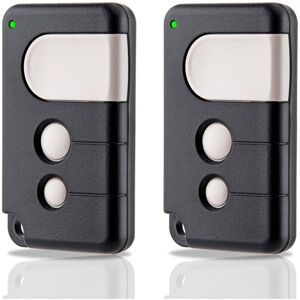 Tlily - 2pcs Garage Door Opener Remote Control for MotorLift TX4RUNI, TX2REV, 84335EML, 94333E,433.92MHz