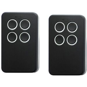 Tlily - 2pcs Universal Multifrequency Garage Remote Gate Control 280-868MHZ for All Fixed Code and Parts of Rolling