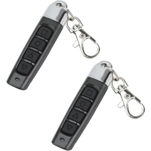 SJQKA 433MHz Universal Garage Door Remote Control, 4 Buttons, Fixed Frequency, Wireless Duplicator for Garage Doors.