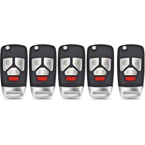 TLILY 5Pc KEYDIY NB27-4 Remote Control Car Key Universal 4 Button for Style KD900/-X2 MINI/ -MAX Programmer