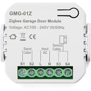 TLILY Tuya Zigbee Smart Garage Door Controller Universal Remote Control App Voice Timing for Home