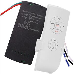 TLILY Universal Ceiling Fan Remote Control Kit, Light Timing