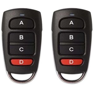 CYSLMUK 2PCS(68.3x35.7mm)433mhz Universal Gate Remote Control, Universal Gate Remote Control, Wireless Cloning Duplicator CYSLMUK 2PCS(68.3x35.7mm)433mhz Universal Gate Remote Control, Universal Gate Remote Control, Wireless Cloning Duplicator