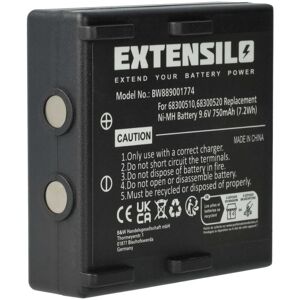 EXTENSILO Battery for Hetronic 68300530, HT-02, KH68300520 - Industrial Radio Remote Control EXTENSILO Battery for Hetronic 68300530, HT-02, KH68300520 - Industrial Radio Remote Control