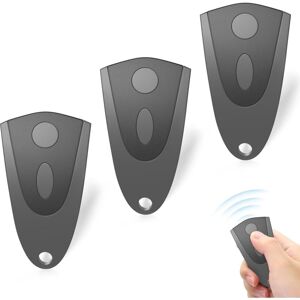AIPERQ Gate Remote Control Compatible with Novoferm Novotron 502 MAX43-2 512 MIX43-2 433.92 MHz Garage Door Buzzer 2 Channel Black Pack of 3 AIPERQ Gate Remote Control Compatible with Novoferm Novotron 502 MAX43-2 512 MIX43-2 433.92 MHz Garage Door Buzzer 2 Channel Black Pack of 3