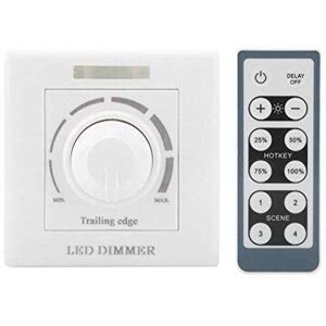 SNQ LED dimmer switch, 220V 200W with infrared remote control, universal LED dimmer switch, light dimmer button, dimmer switch. SNQ LED dimmer switch, 220V 200W with infrared remote control, universal LED dimmer switch, light dimmer button, dimmer switch.
