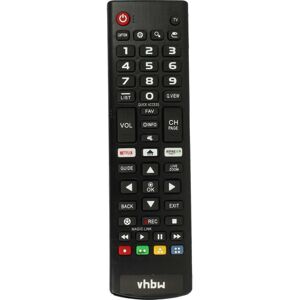 vhbw LG Remote Control - Full Function Replacement - Black vhbw LG Remote Control - Full Function Replacement - Black