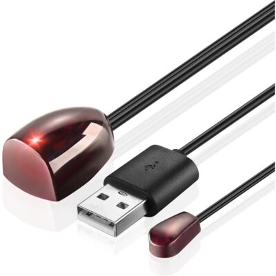 Gotrays - 3m Infrared Remote Control Extension Cable, ir Repeater Cable, Infrared Signal Receiver and ir Transmitter - 3 meters, Radio Receiver for Gotrays - 3m Infrared Remote Control Extension Cable, ir Repeater Cable, Infrared Signal Receiver and ir Transmitter - 3 meters, Radio Receiver for