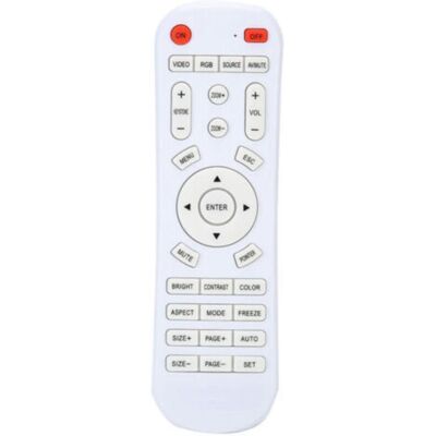 OEM Projector Controller, Durable White Remote Control Dc 3v Mini Hd For OEM Projector Controller, Durable White Remote Control Dc 3v Mini Hd For