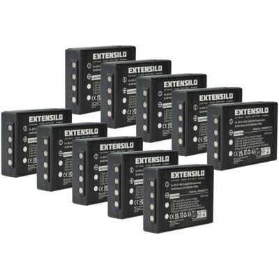 Extensilo 10x Battery Compatible With Hbc Linus 6, 4 Industrial Radio Remote Control (2500 Mah, 6 V, Nimh) - Black Extensilo 10x Battery Compatible With Hbc Linus 6, 4 Industrial Radio Remote Control (2500 Mah, 6 V, Nimh) - Black