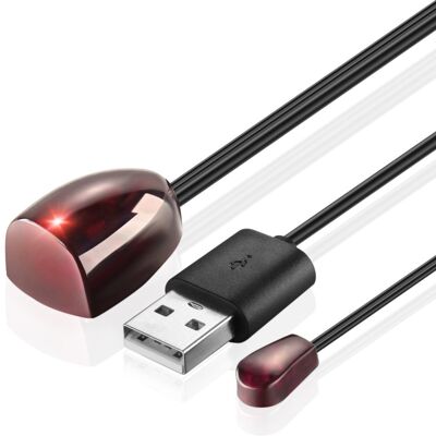 OEM Infrared Remote Control Extension Cable, Ir Repeater Cable, Infrared Signal Receiver And Ir Transmitter – 3 Meters, Radio Receiver For Motorization OEM Infrared Remote Control Extension Cable, Ir Repeater Cable, Infrared Signal Receiver And Ir Transmitter – 3 Meters, Radio Receiver For Motorization