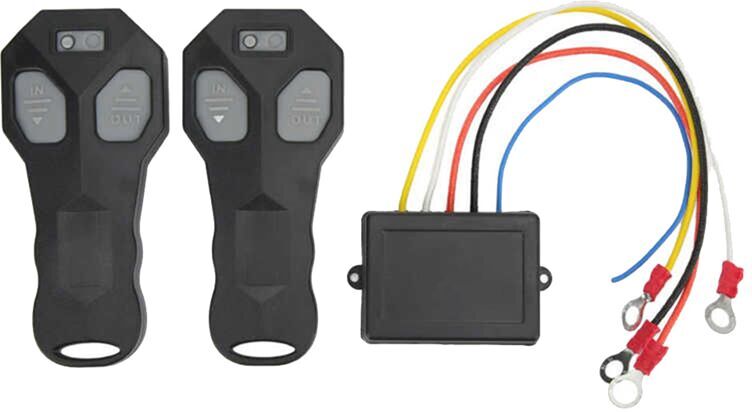 TLILY Wireless Winch Remote Control Kit Sealing Rubber Button Controller for Car ATV Truck Vehicles