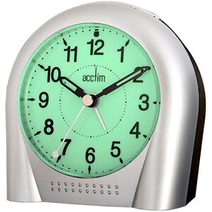 Sweeper Alarm Clock Silver - Acctim