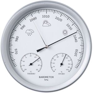 3-in-1 Barometer with Thermometer and Hygrometer 20 cm 6080081 Nature n/a