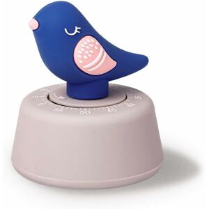 Cartoon Bird Timer Kichten Timer for Baking Cooking Timers Clock for Reading Learning Time Manager Yoga Fitness Work (Color : Blue) - Rhafayre