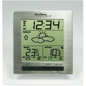 Technoline - ws 9136-IT Stainless steel,White digital weather station