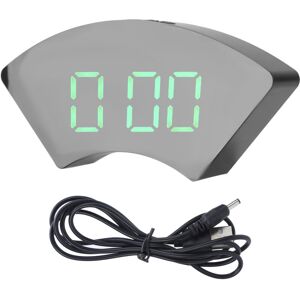 GROOFOO Clock Simple Electronic LED USB Mute Digital Alarm Clock for Office Bedroom Living RoomGreen GROOFOO Clock Simple Electronic LED USB Mute Digital Alarm Clock for Office Bedroom Living RoomGreen