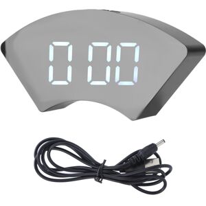 GROOFOO Clock Simple Electronic LED USB Mute Digital Alarm Clock for Office Bedroom Living RoomWhite GROOFOO Clock Simple Electronic LED USB Mute Digital Alarm Clock for Office Bedroom Living RoomWhite