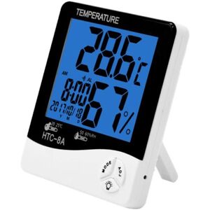 LINGHHANG Digital thermometer, hygrometer, indoor temperature, humidity monitor, room gauge, backlit LCD, weather station LINGHHANG Digital thermometer, hygrometer, indoor temperature, humidity monitor, room gauge, backlit LCD, weather station