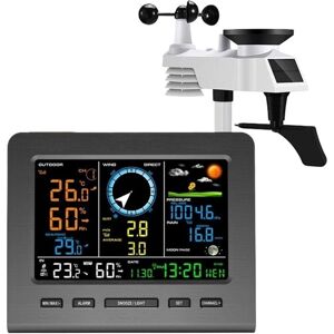 Tonchean - Digital Weather Station, Wireless Weather Station, Weather Forecast, Temperature, Pressure, Humidity, Wind, Rain Gauge, Alarm, Multiple Tonchean - Digital Weather Station, Wireless Weather Station, Weather Forecast, Temperature, Pressure, Humidity, Wind, Rain Gauge, Alarm, Multiple