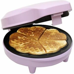 Bestron - ASW217 6waffle(s) 700W Pink waffle iron