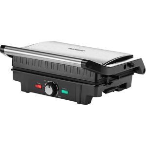 Monzana - xl Contact Grill 180° Foldable Non-Stick Stainless Steel Temperature Control 1600W Table Grill Sandwich Maker