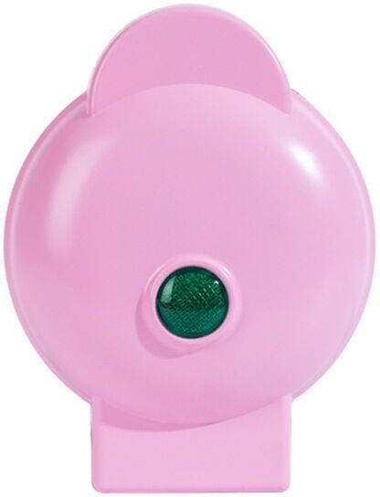 Tlily - Electric Nonstick 4.5Inch Mini Waffle-Maker,Compact Design Sandwich, Eggs, Easy to Clean Pink eu Plug