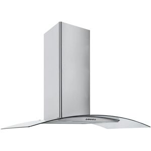 Econolux - ART28373 90cm Curved Glass Cooker Hood