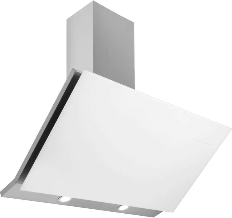 Designair - ART28362 90cm Bianco Linear Angled Glass Cooker Hood