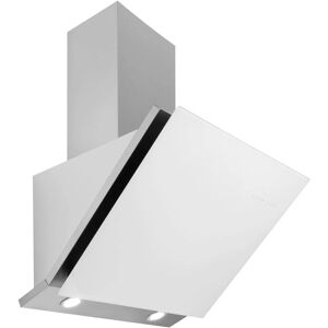 ART28361 60cm Bianco Linear Angled Glass Cooker Hood - Designair