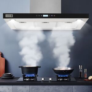 LIVINGANDHOME 90cm t Shaped Cooker Hood