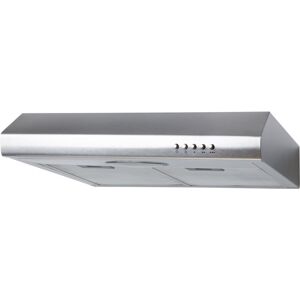 S.I.A Sia STE50SS 50cm Stainless Steel Standard Visor Cooker Hood Kitchen Extractor