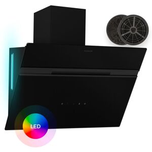 Klarstein - Alina Wall Cooker Hood - 60cm Wall-Mounted Extractor, 600 m³/h Air Flow, a Energy Efficiency, Touch Control, 9-Colour led Ambient Klarstein - Alina Wall Cooker Hood - 60cm Wall-Mounted Extractor, 600 m³/h Air Flow, a Energy Efficiency, Touch Control, 9-Colour led Ambient