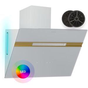 Klarstein - Alina Wall Cooker Hood - 60cm Wall-Mounted Extractor, 600 m³/h Air Flow, Touch Control, a Energy Efficiency, 9-Colour led Ambient Klarstein - Alina Wall Cooker Hood - 60cm Wall-Mounted Extractor, 600 m³/h Air Flow, Touch Control, a Energy Efficiency, 9-Colour led Ambient
