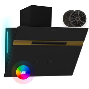 Klarstein Alina Wall Cooker Hood - 60cm Wall-Mounted Kitchen Extractor, 600 m³/h Air Flow, Touch Control, A Energy Efficiency, 9-Colour LED Lighting, Klarstein Alina Wall Cooker Hood - 60cm Wall-Mounted Kitchen Extractor, 600 m³/h Air Flow, Touch Control, A Energy Efficiency, 9-Colour LED Lighting,