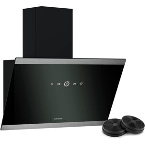 Klarstein - FlashLine Cooker Hood - 60cm Angled Extractor Hood, Touch Screen, 524 m³/h Air Flow, a++ Energy Efficiency, led Lighting, Quiet 34.5 dB, Klarstein - FlashLine Cooker Hood - 60cm Angled Extractor Hood, Touch Screen, 524 m³/h Air Flow, a++ Energy Efficiency, led Lighting, Quiet 34.5 dB,